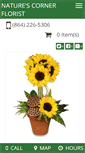 Mobile Screenshot of naturescornerflorist.net